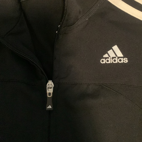Adidas black track jacket - Picture 8 of 9